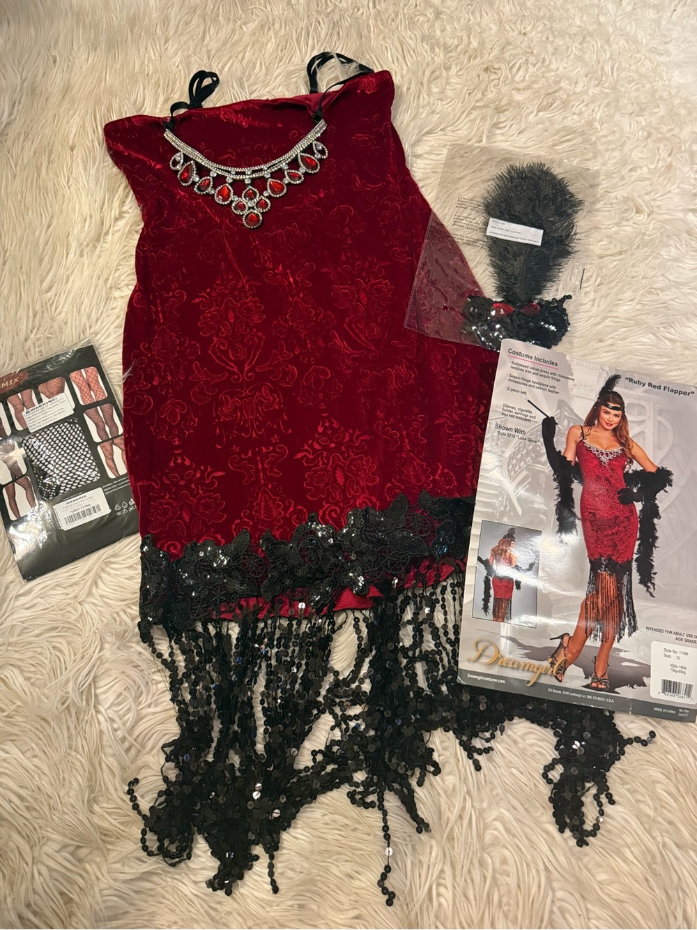 Women’s flapper costume